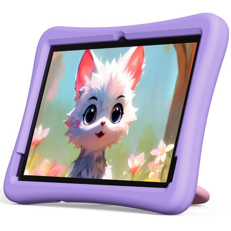 Tablet Infantil Plimpton 2024 - 10 Polegadas, 4GB+64GB, Android 13